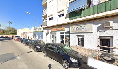 Dirección, horario, teléfono y opiniones de Aluminios Carmelo Resina en Alicante