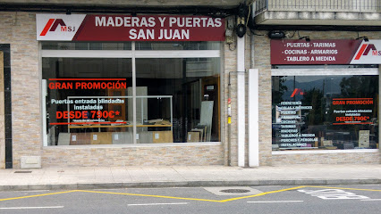 Dirección, horario, teléfono y opiniones de Maderas y Puertas San Juan en Ferrol