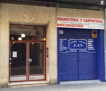 Dirección, horario, teléfono y opiniones de Carpintería y Ebanistería Jj Triviño en Zaragoza